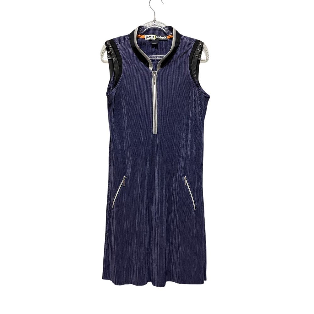Jamie Sadock Sleeveless Golf Dress Ribbed Sz S Sporty Outdoors Casual